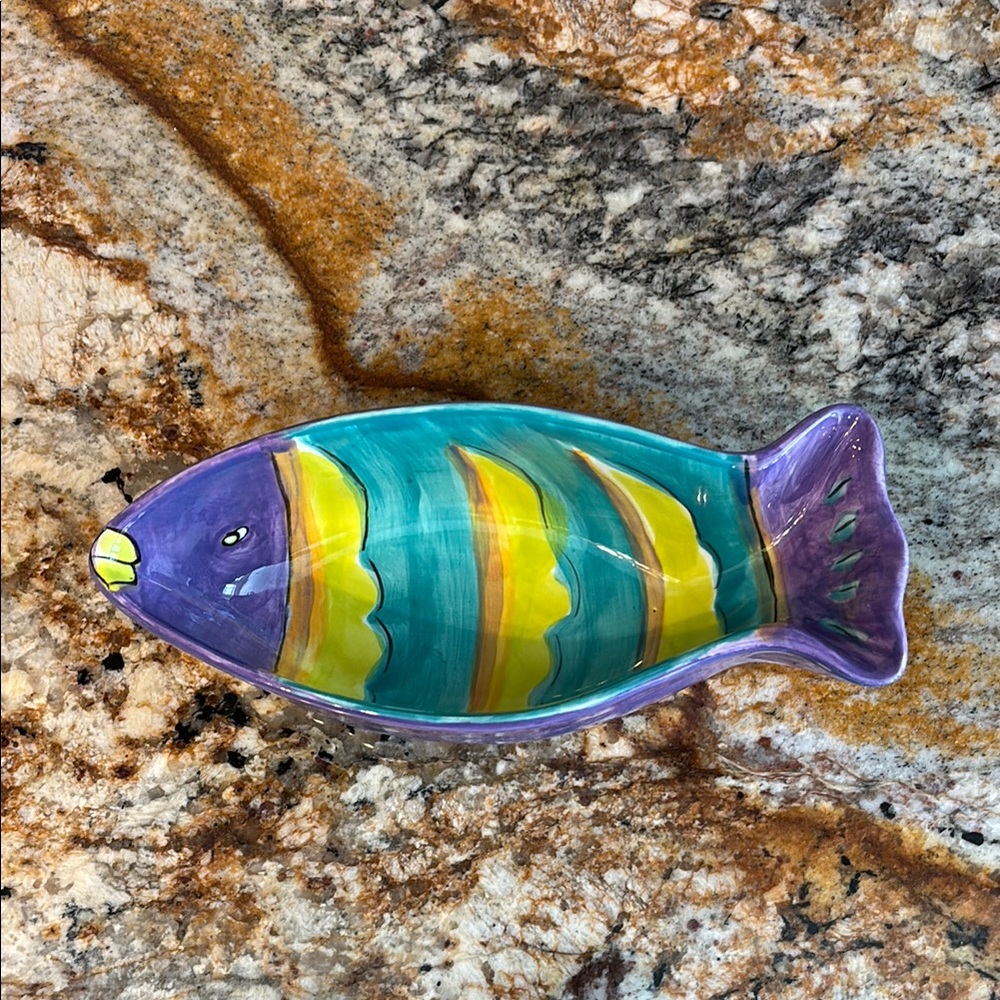 FORESIDE Ceramic Fish Dish